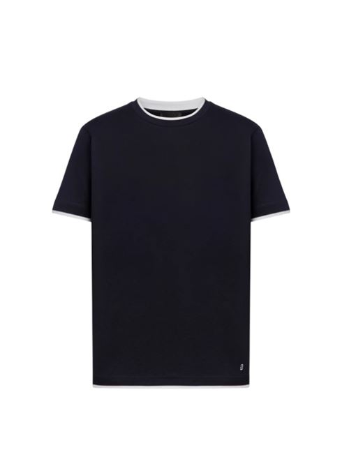 Regular crew-neck t-shirt in jersey DONDUP | US366 JF0271U.890